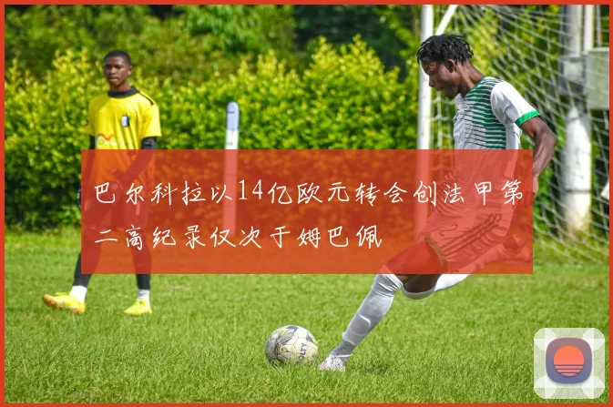 巴尔科拉以14亿欧元转会创法甲第二高纪录仅次于姆巴佩